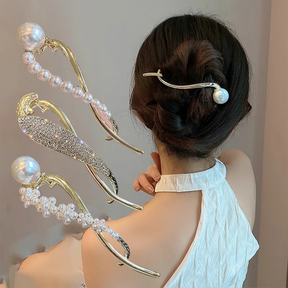 Pince à cheveux torsadée en pe - Korean Women Lifestyle avis et prix