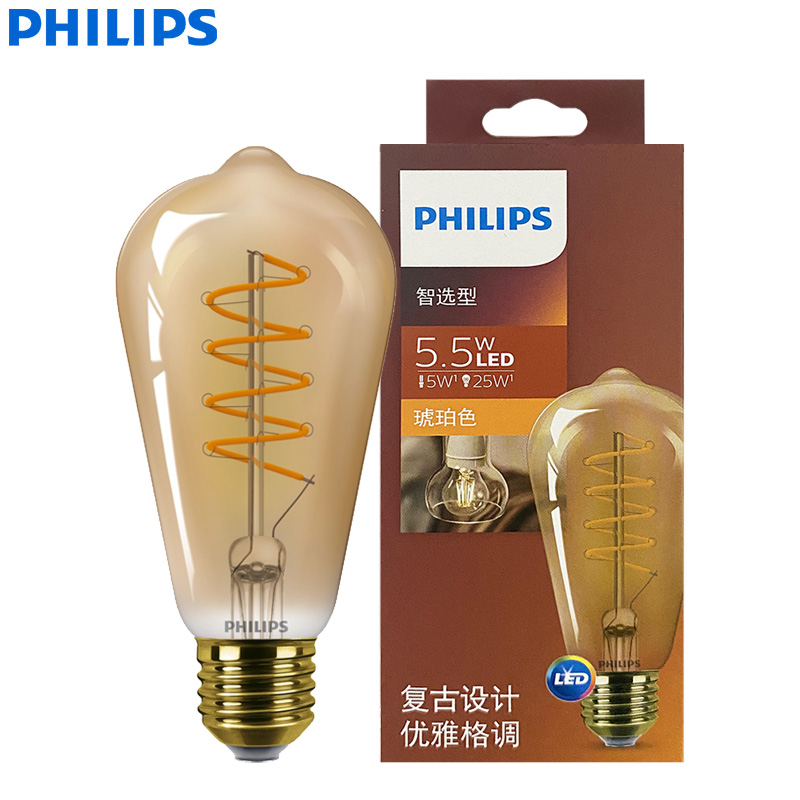 Philips LED ST64 ampoule décor - Philips Bulb Led Classic avis et prix