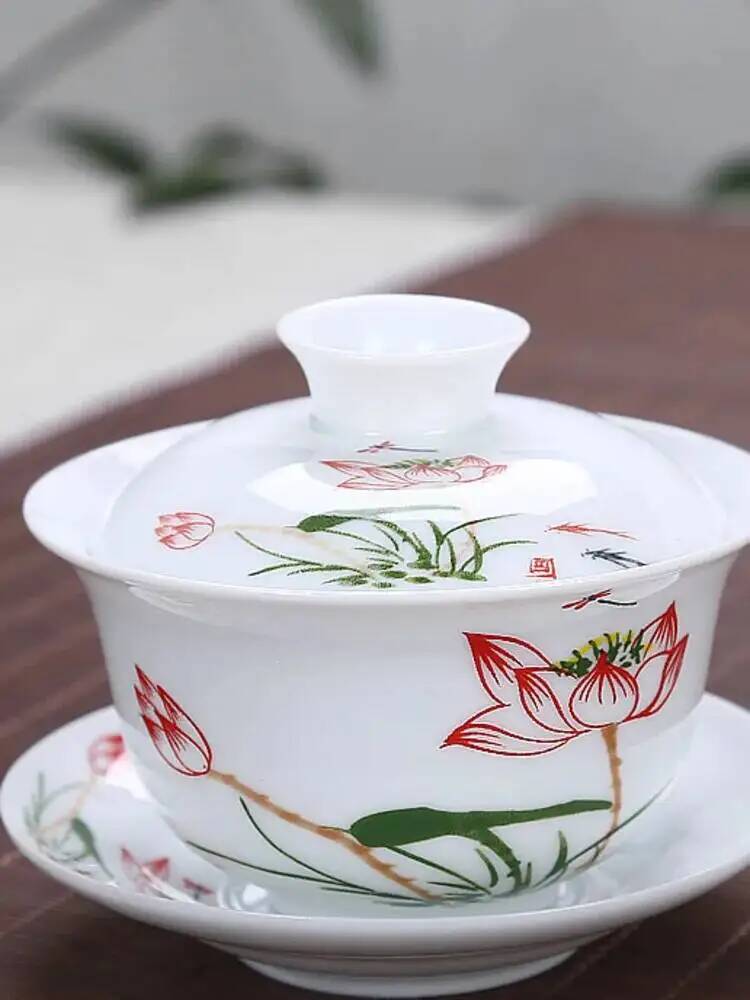 Grand bol à couvercle en porce - Celadon Ceramic Cup avis et prix