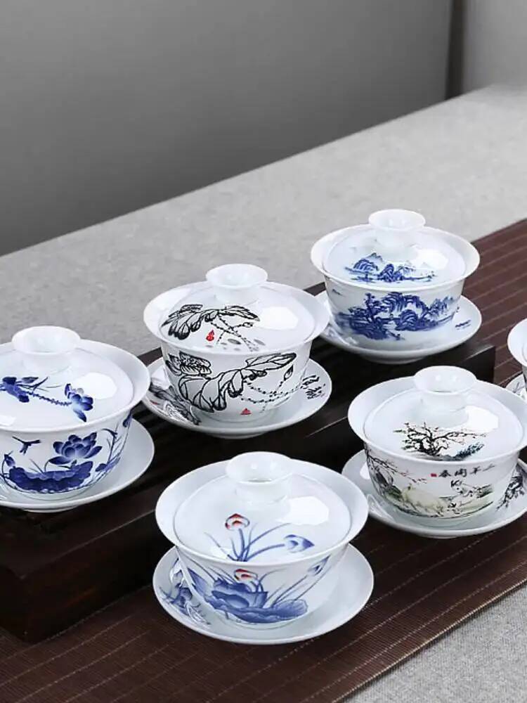 Grand bol à couvercle en porce - Celadon Ceramic Cup avis et prix